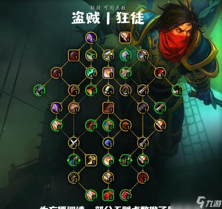 7.35狂徒贼天赋_魔兽世界7.2狂徒贼天赋_wow9.0狂徒贼天赋